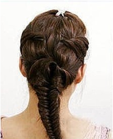 优雅韩式编发盘发图解