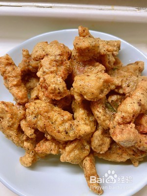 椒盐里脊的做法
