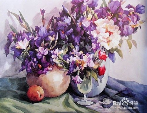 水彩画基本技法指导 百度经验