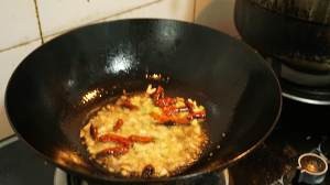 超简单干锅菜花