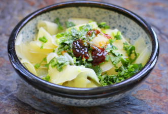 香甜可口凉拌土豆片