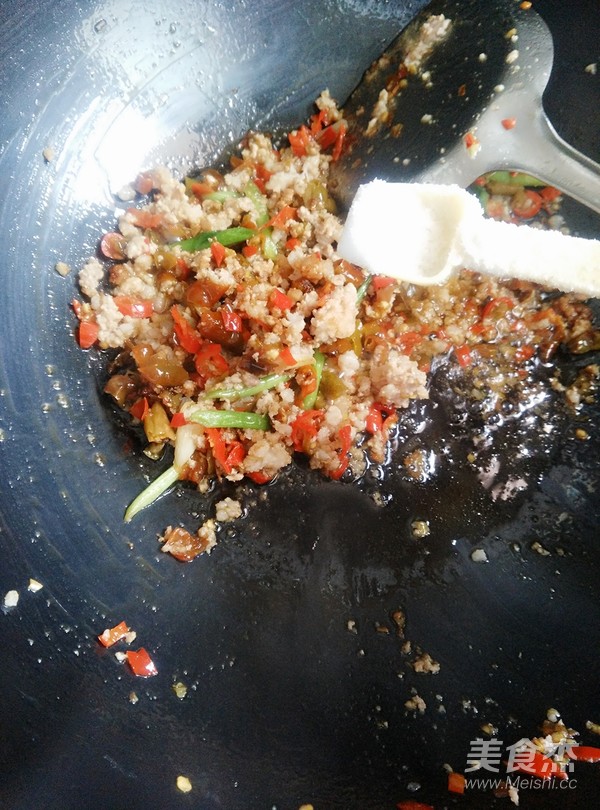 肉末干菜的做法