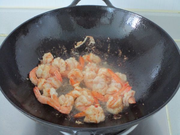 芦笋青椒凤尾虾