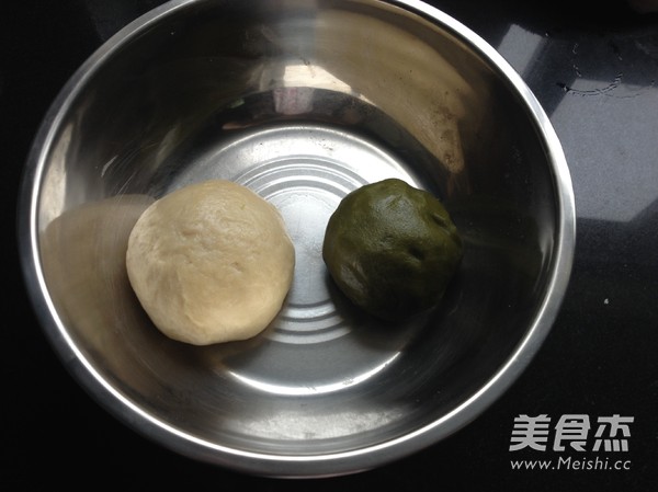 紫薯蛋黄抹茶酥