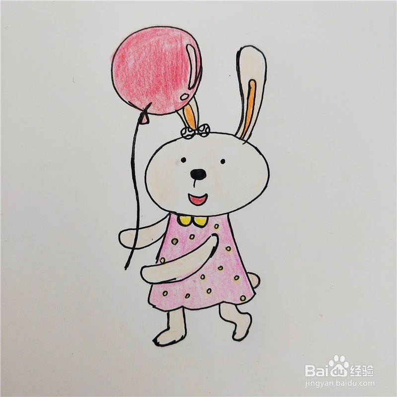 <b>宝宝启蒙画：如何画一只萌萌的小兔子</b>