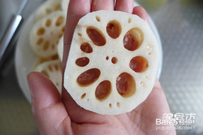 炸藕夹的做法
