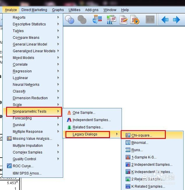 SPSS实例：[28]卡方检验百分比与理论值差异