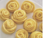 黄玫瑰馒头的做法