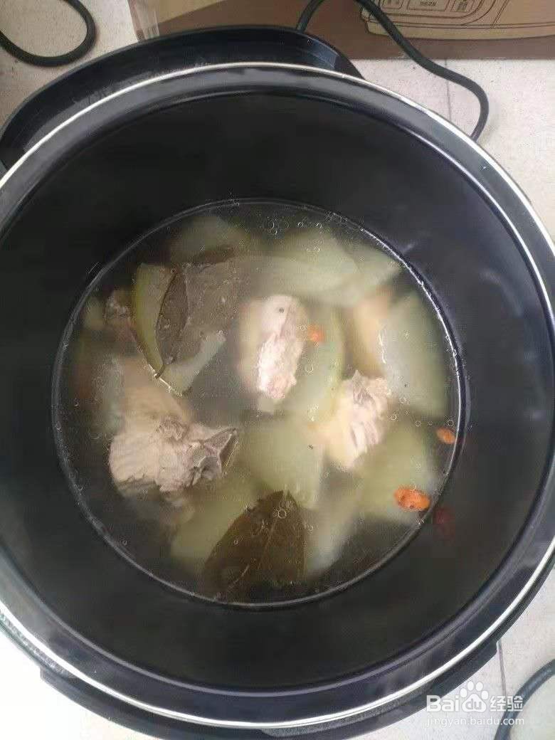 冬瓜枸杞排骨汤怎么做