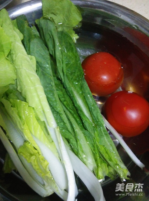 蕃茄鸡蛋面的做法