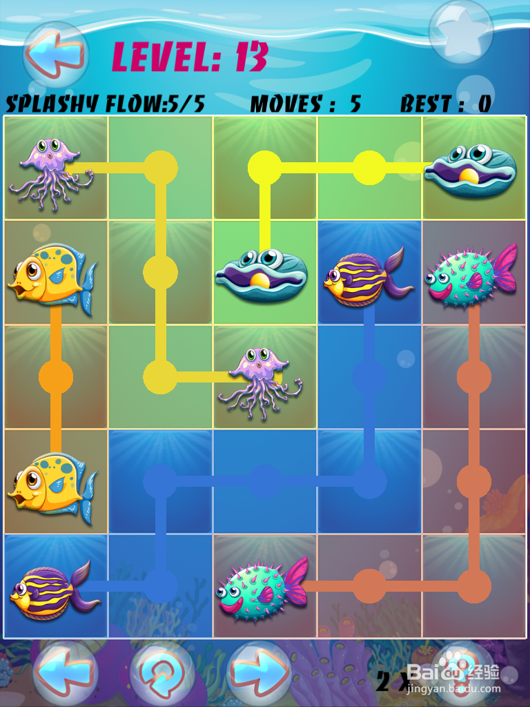 a splashy water safari fish flow游戏攻略1-30