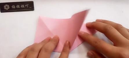 小兔子折纸怎么折