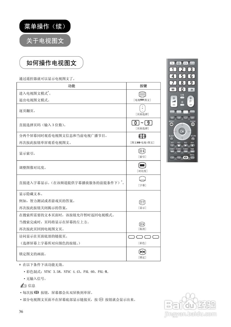 日立等离子彩色电视机P60X101C型使用说明书:[4]