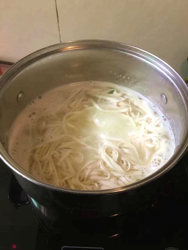 瘦肉油菜面的做法