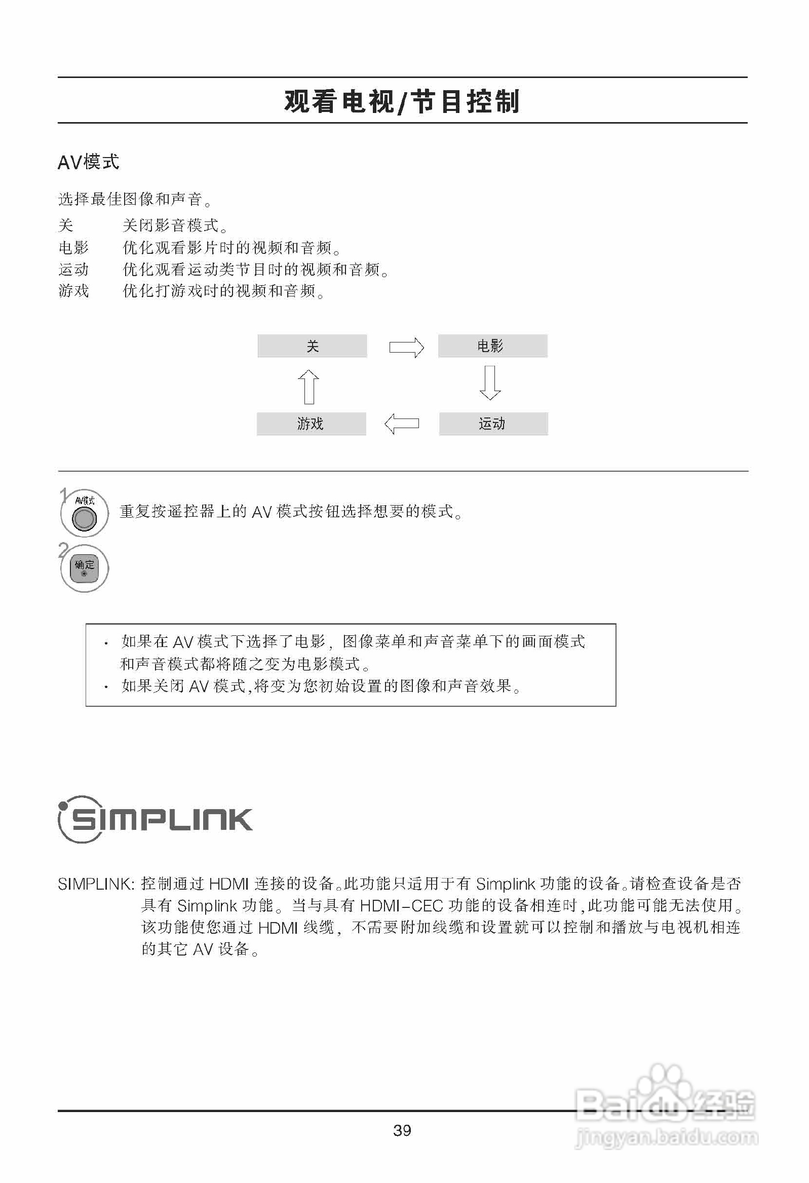 LG 47LD650-CC液晶彩电使用说明书:[5]