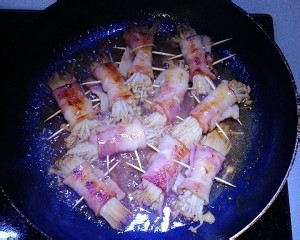 培根金针菇卷做法