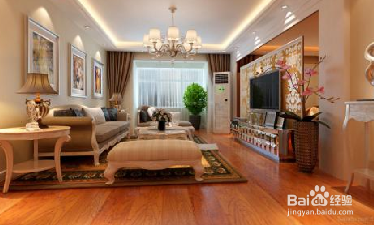 客厅地板颜色该怎么选