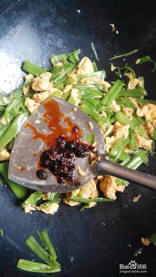 空心菜梗炒蛋,5分钟出锅，清热解毒，香辣开胃