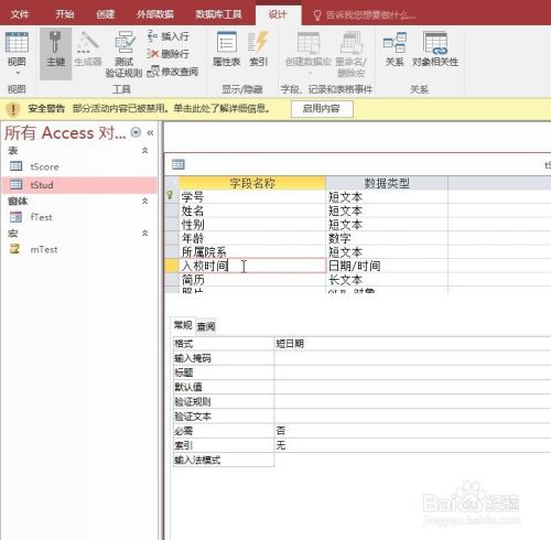 ACCESS设置时间的默认值为下一年度的1月1日