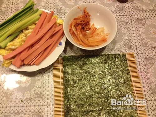 如何做紫菜包饭