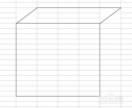 怎样用EXCEL制作立方体