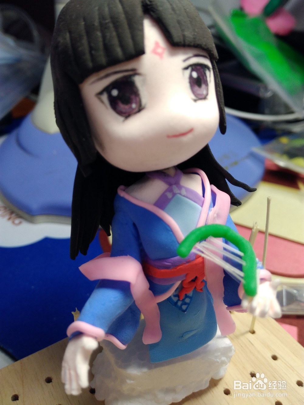 超轻粘土制作仙四人物-柳梦璃