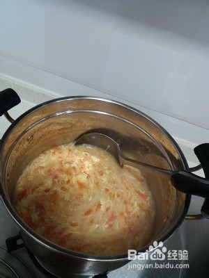 西红柿鸡蛋汤面的做法