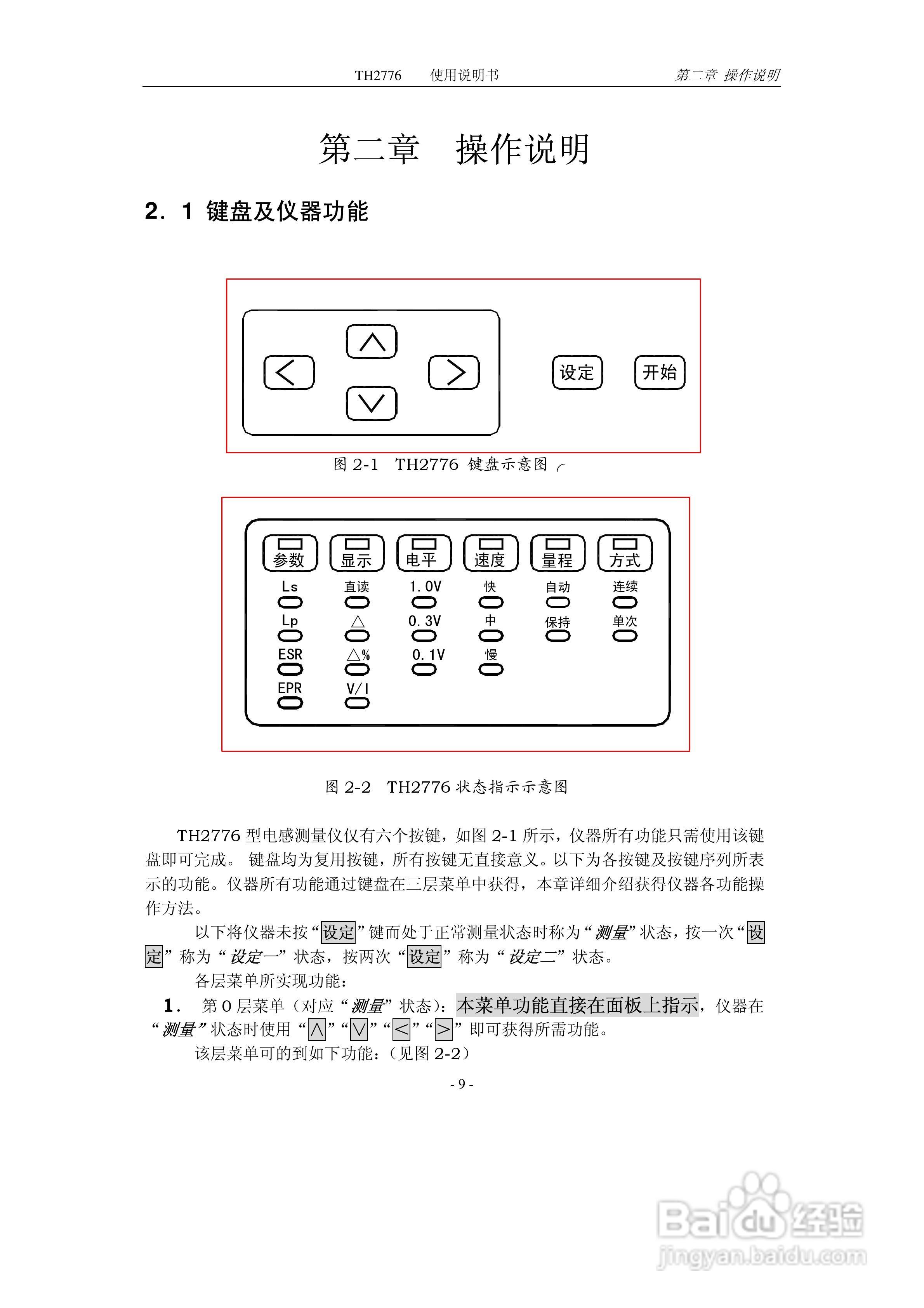锦流源电子TH2776电感测试仪说明书:[2]