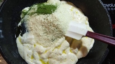 小奇福饼干抹茶雪花酥的做法