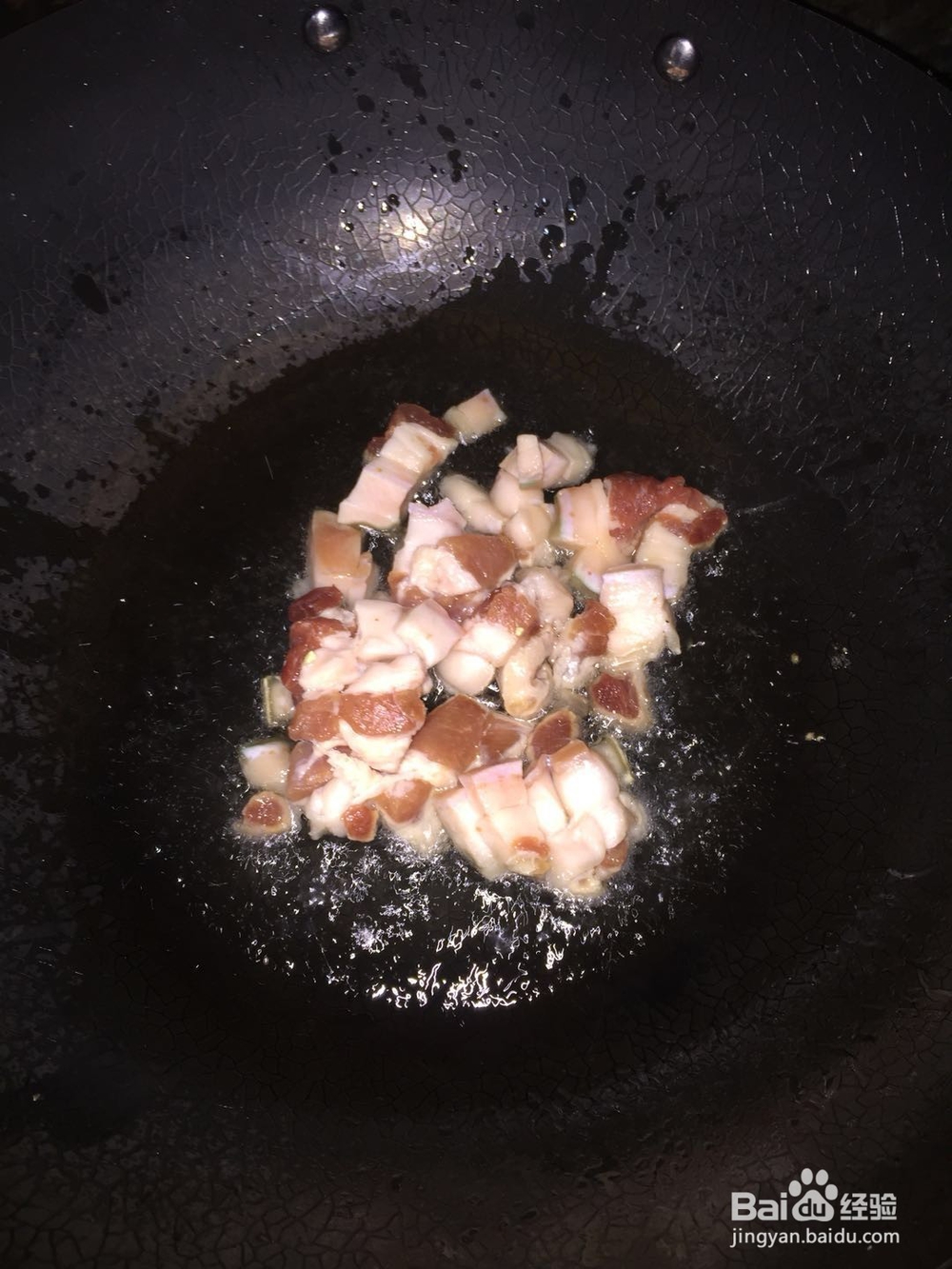 五花肉炒海带丝了