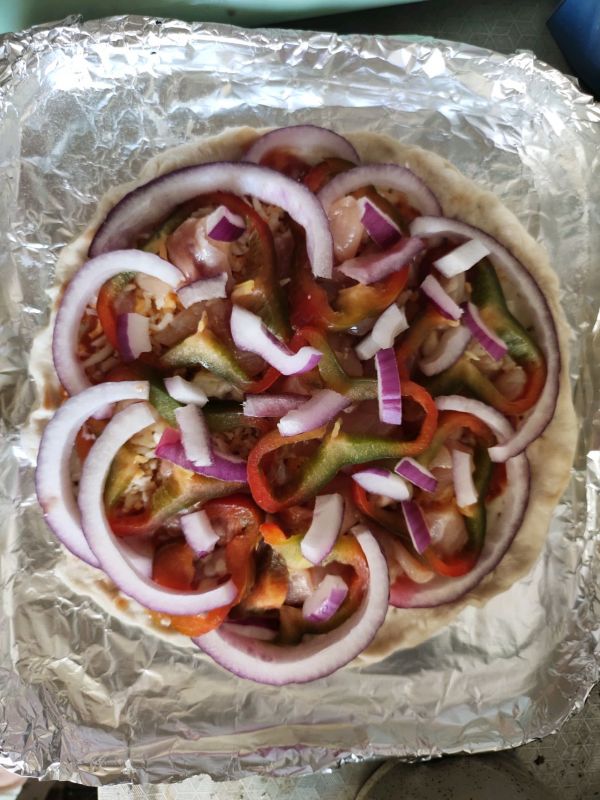 简单美味鸡肉披萨