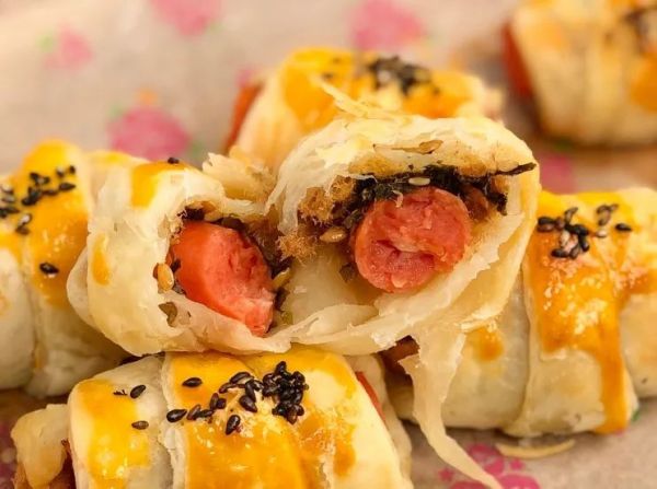 手抓饼迷你牛角酥