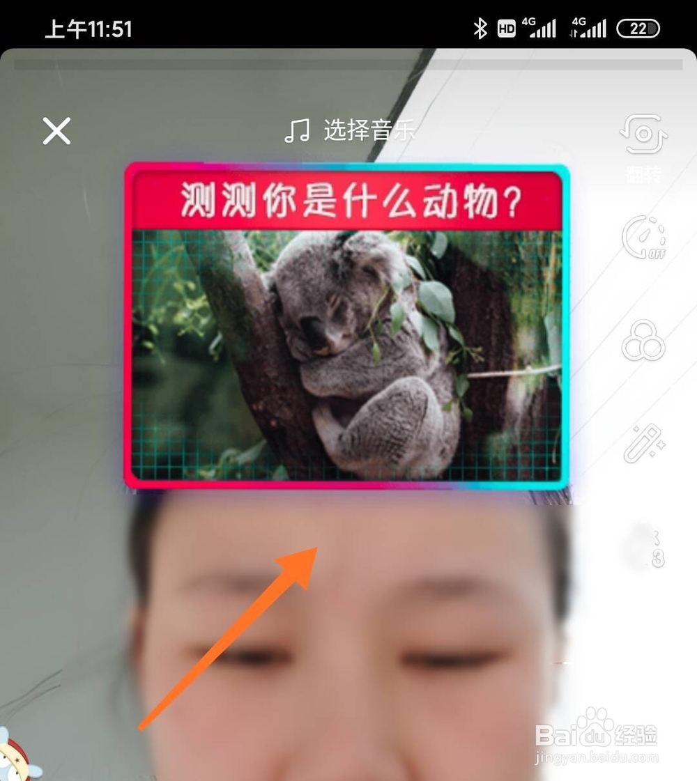 抖音怎么拍测测你是什么动物特效视频