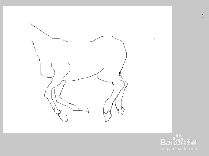 用firework一步步学着画马