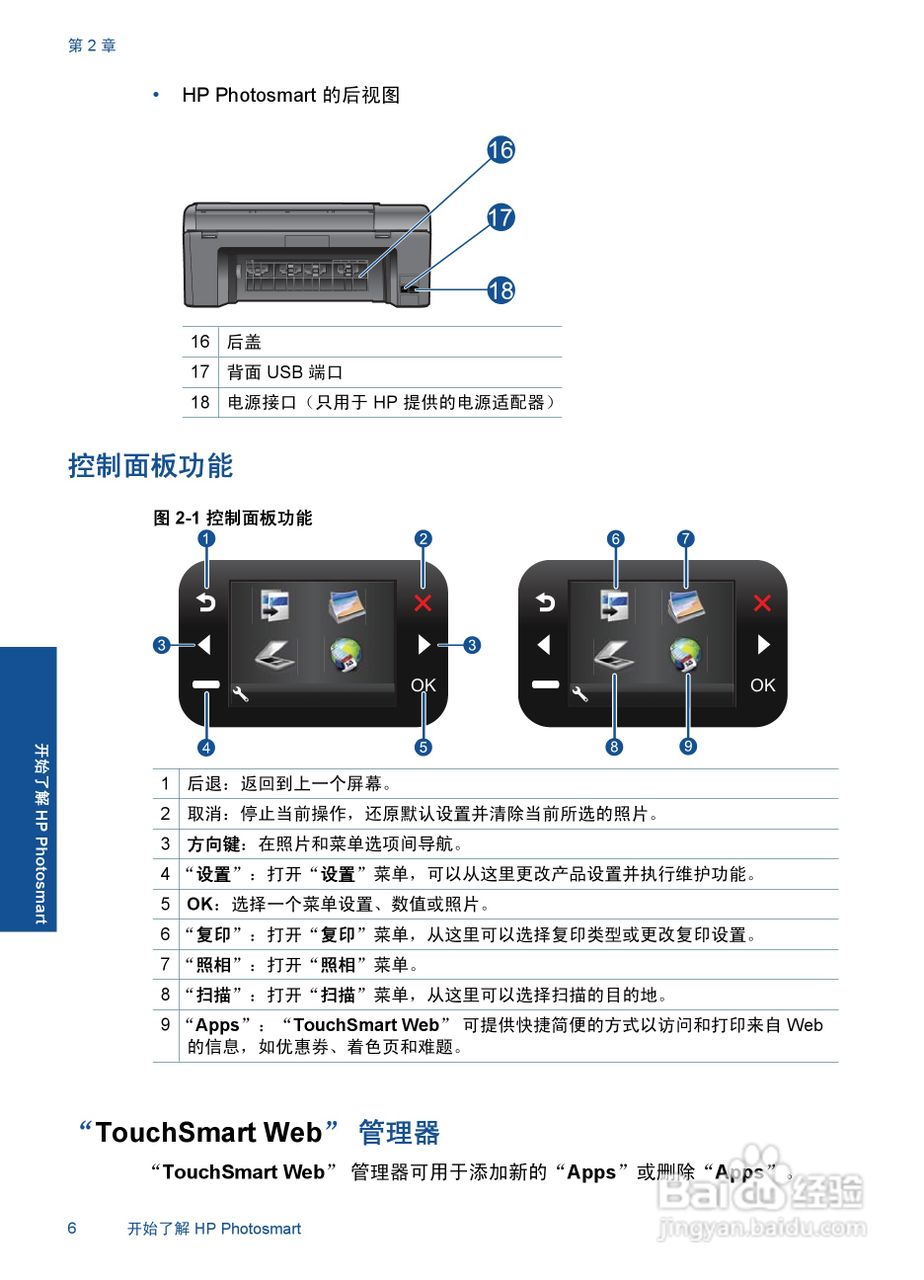 打印机上的按钮图解图片