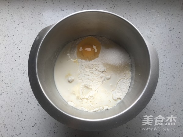 肉松手撕包的做法