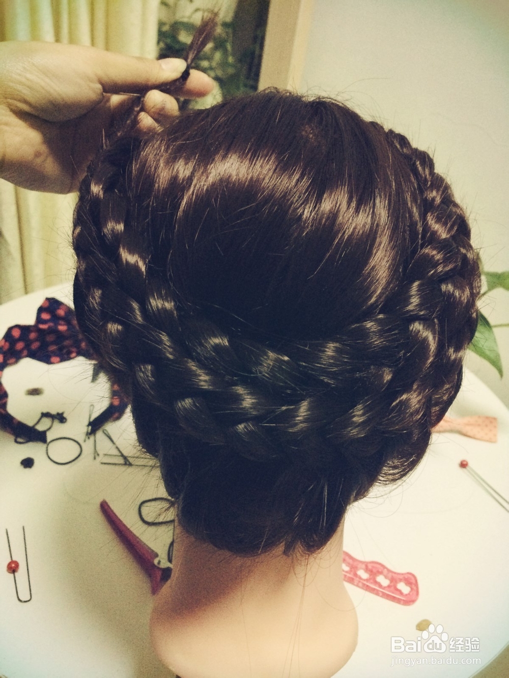 韩式沙滩阳光盘发~