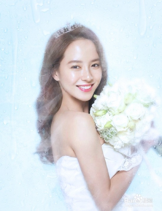 PS制作照片水雾玻璃效果