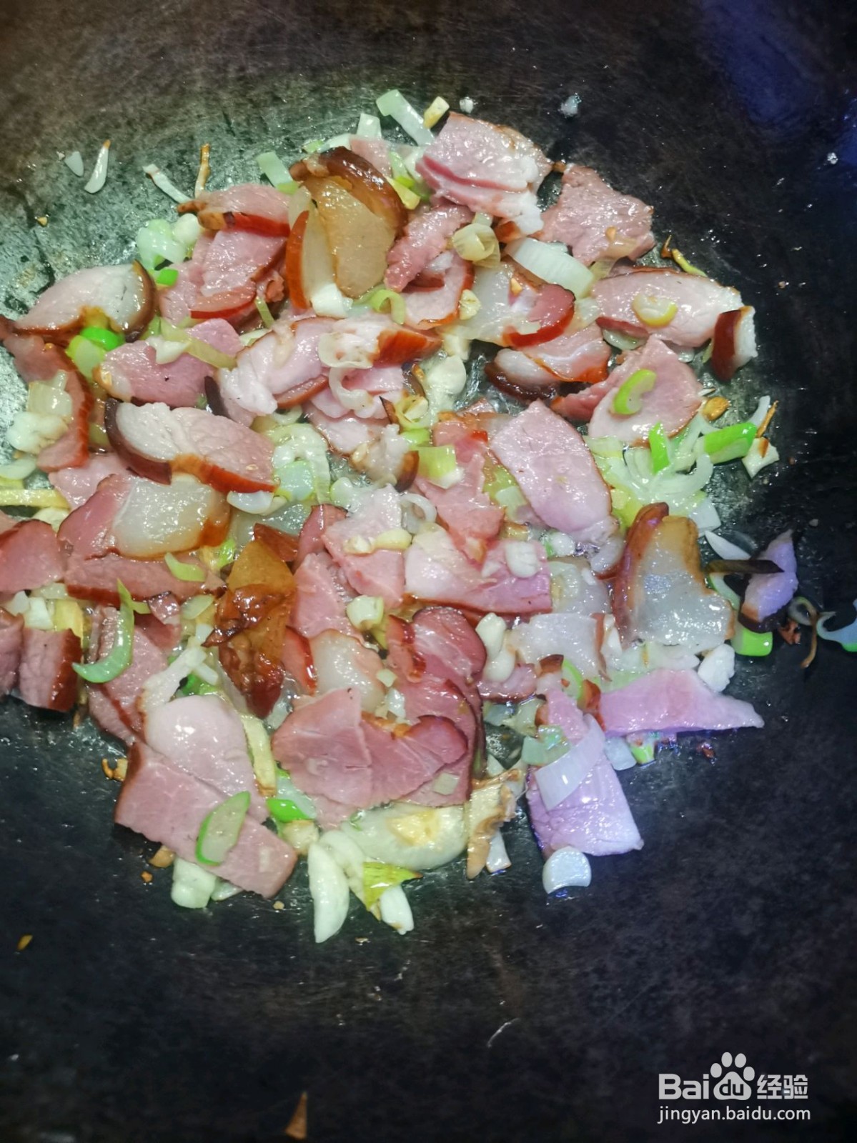 腊肉杏鲍菇的简单做法