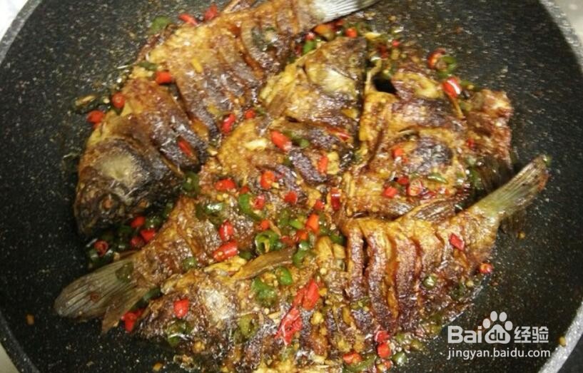香煎鲫鱼(简单易做)