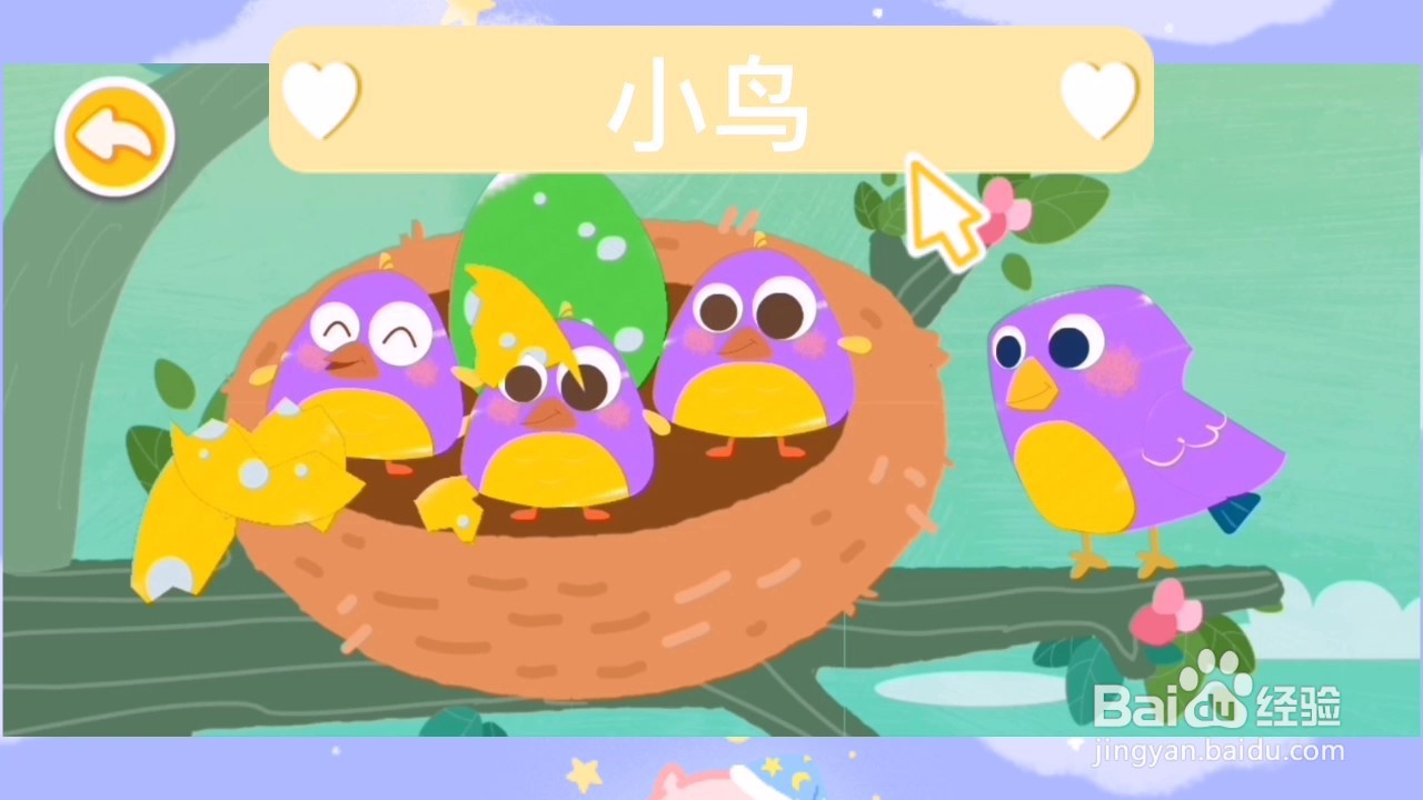 宝宝绘画书怎么给鸟妈妈和鸟宝宝上色