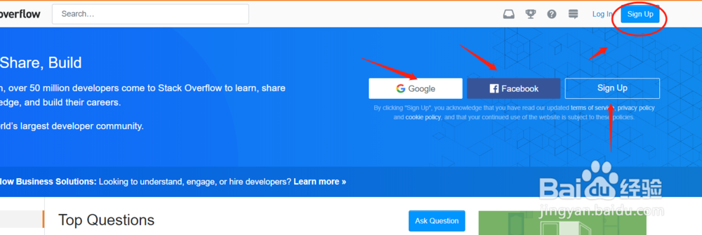 stackoverflow注册使用