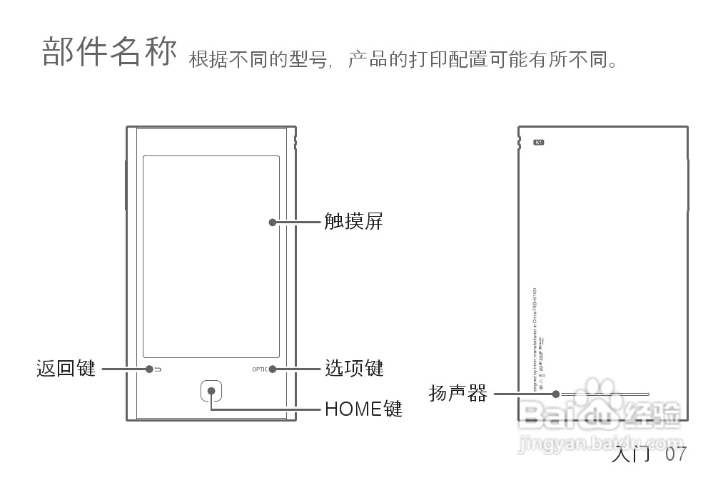 艾利和MP3播放器K1型说明书:[1]