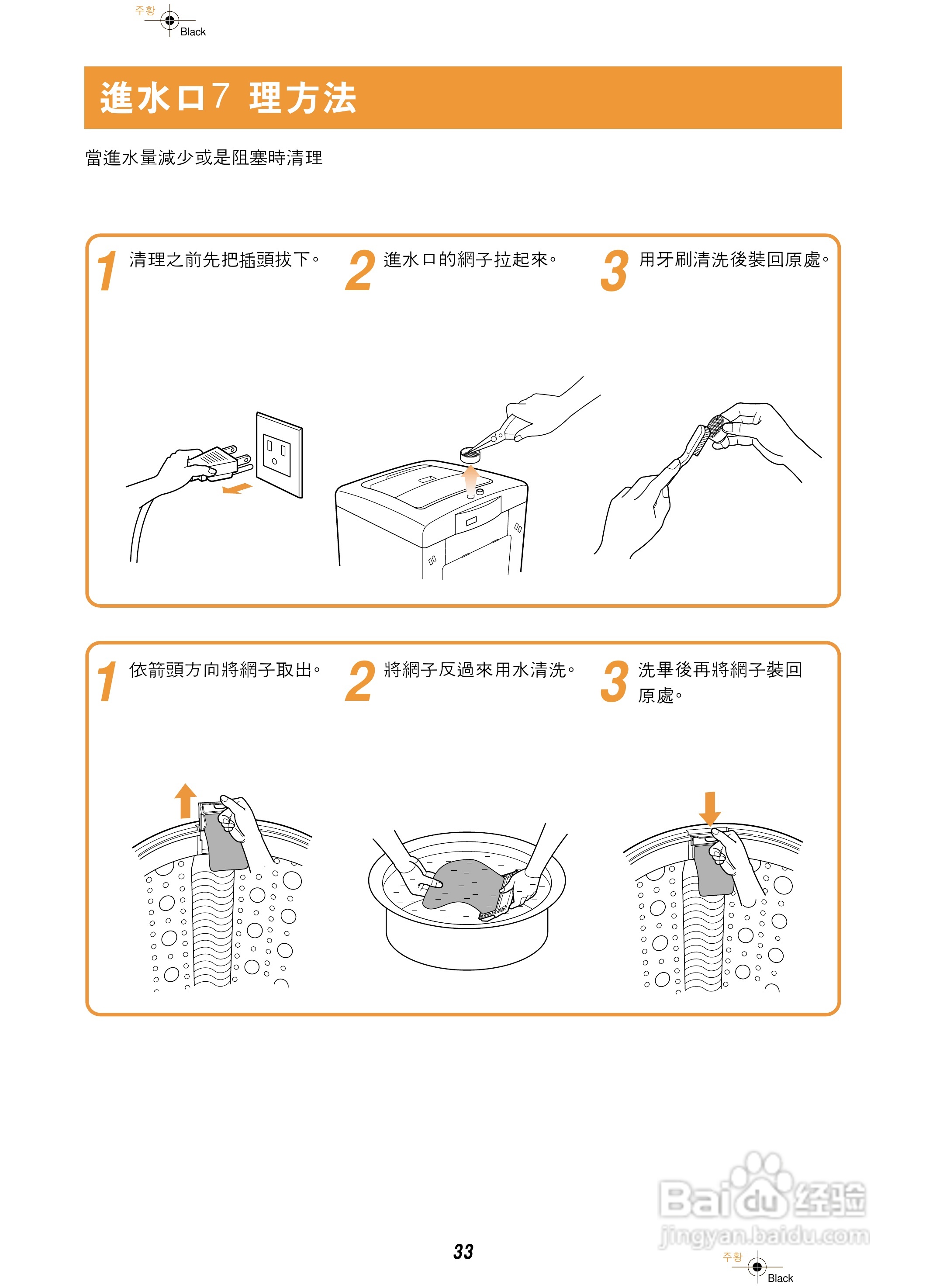 歌林BW-1200S型洗衣机使用说明书:[4]