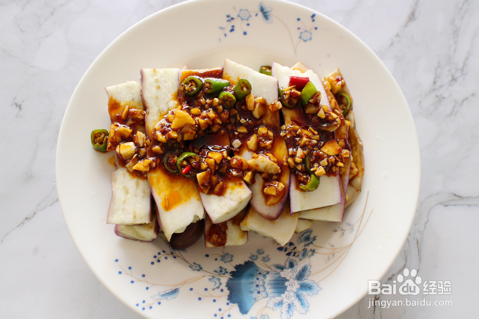 凉拌茄子的做法