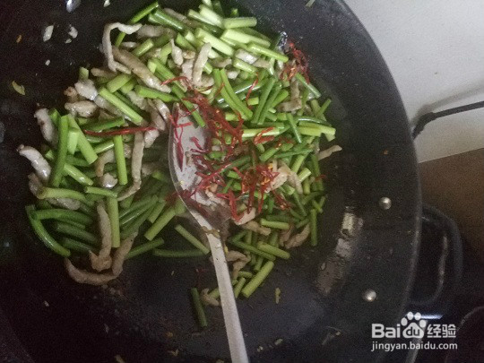 如何做蒜苔炒肉