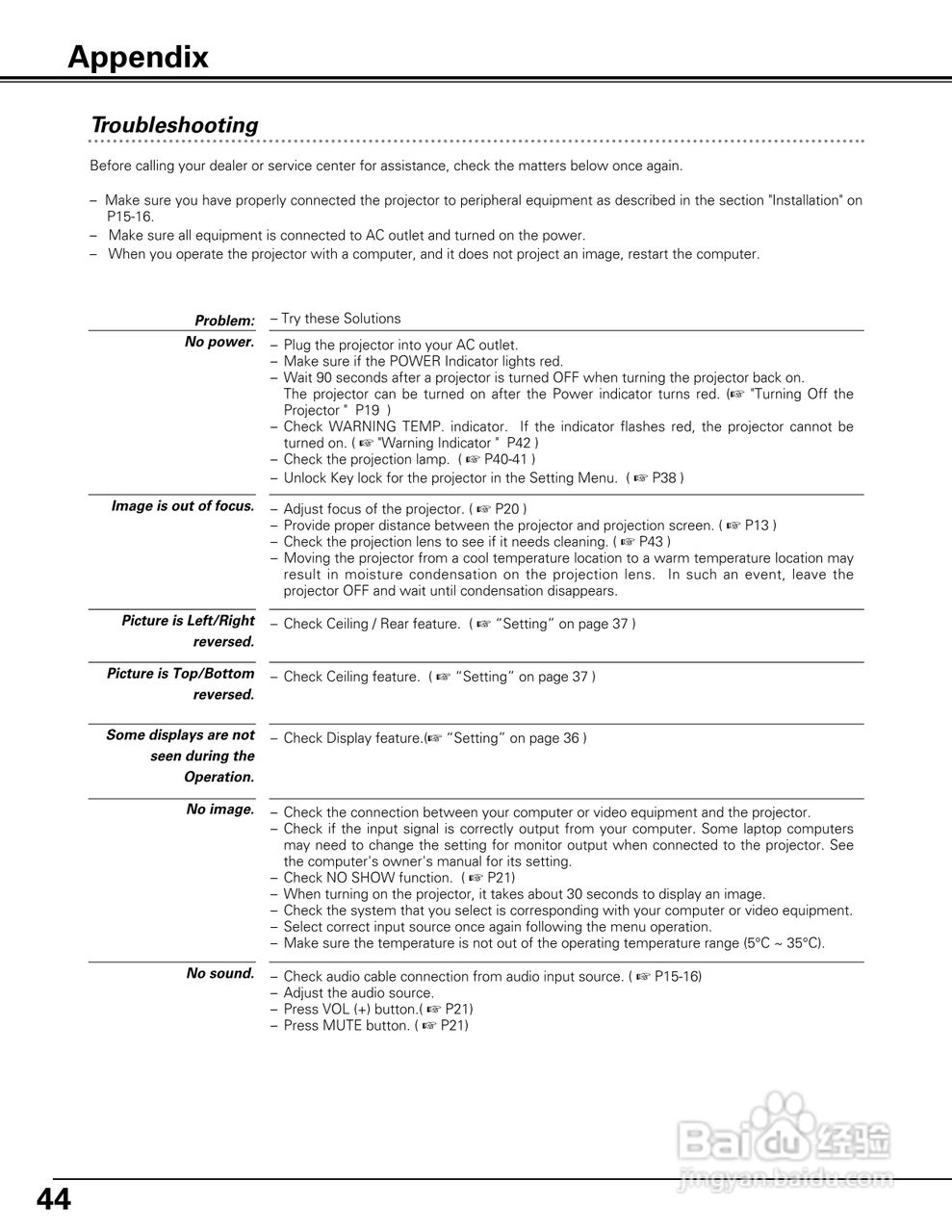 佳能LV-S3投影机使用说明书:[5]