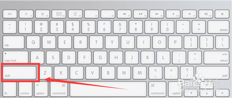 苹果电脑怎么切换大小写