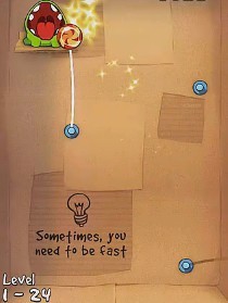 《割绳子》图文通关攻略:第一关23-25