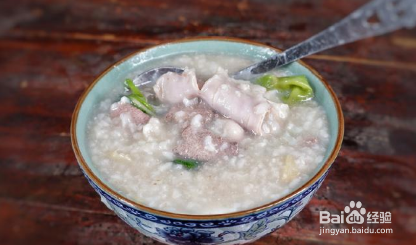 怎么做美味的猪杂粥?